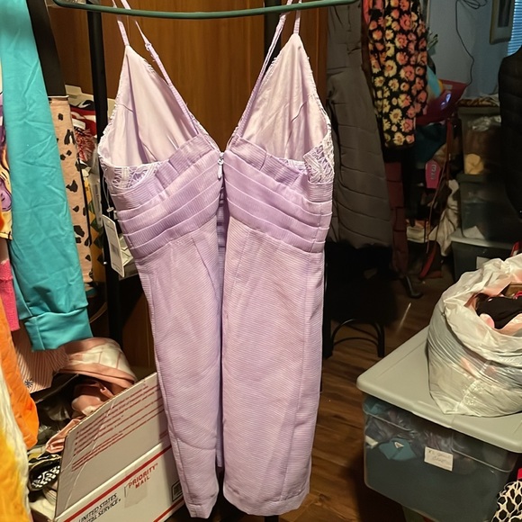 lilac Free People dress with embellishments NWT - Picture 4 of 5